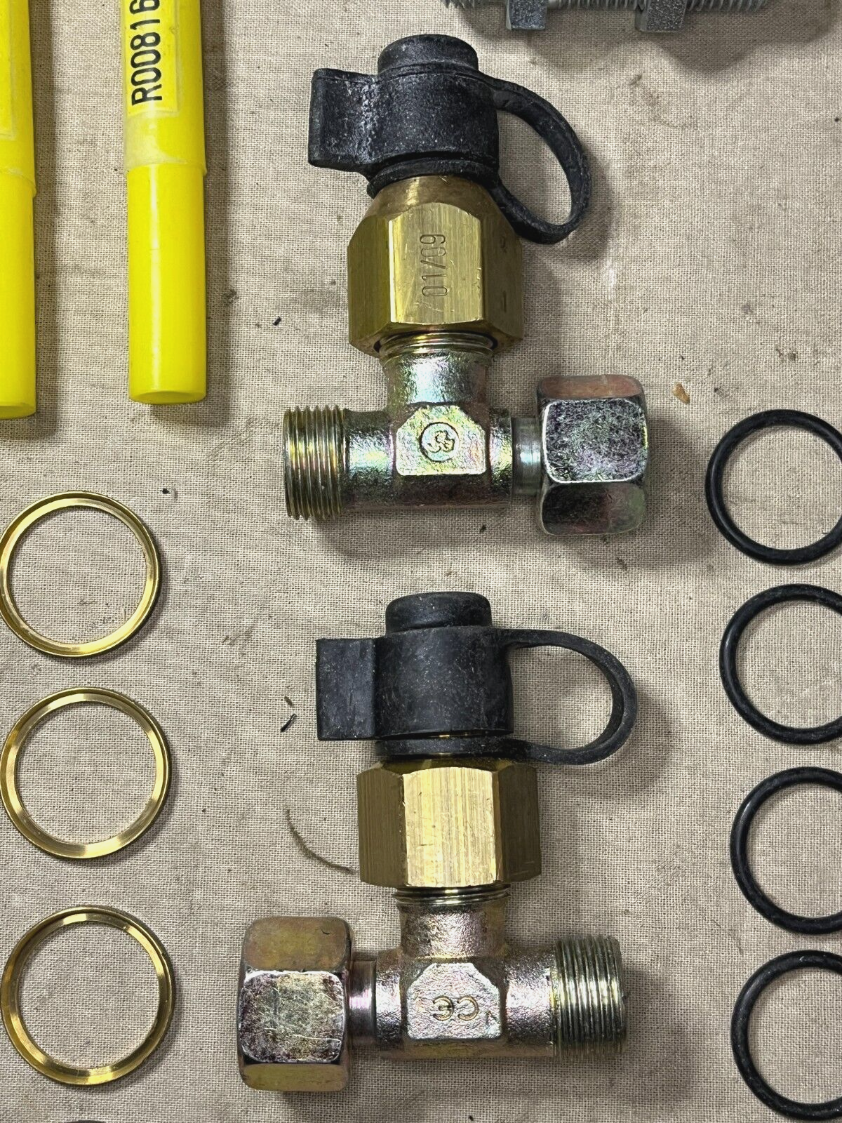 MRAP PIPING ABS VALVES FRONT KIT R0071566-0105 R0081349 4710-01-557-6541