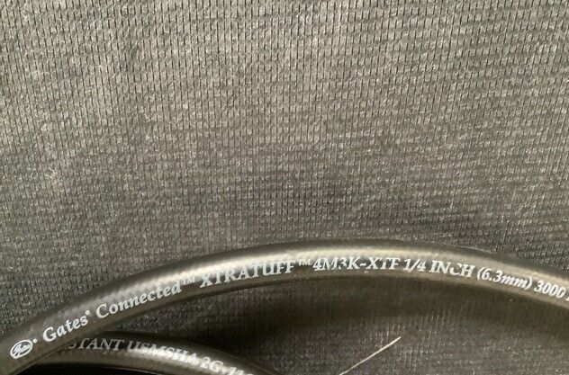 TRUCK FORKLIFT DED 6000 LB 6605012 Hose Assembly 1/4" 3000 PSI JLG LIFT