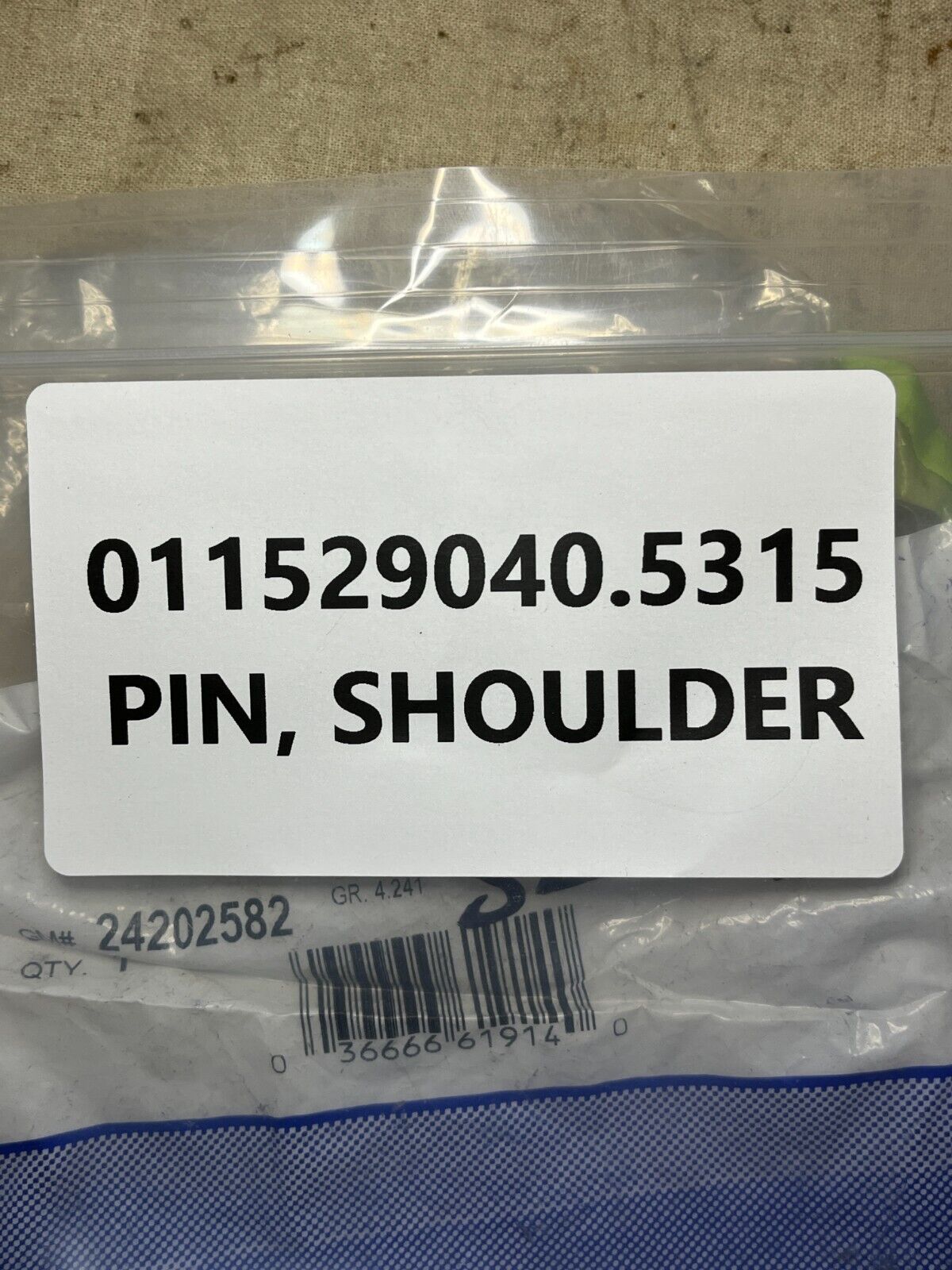 M998 HMMWV CUCV 24202582 HEADLESS SHOULDER SERVO PISTON PIN 5315-01-152-9040 NOS