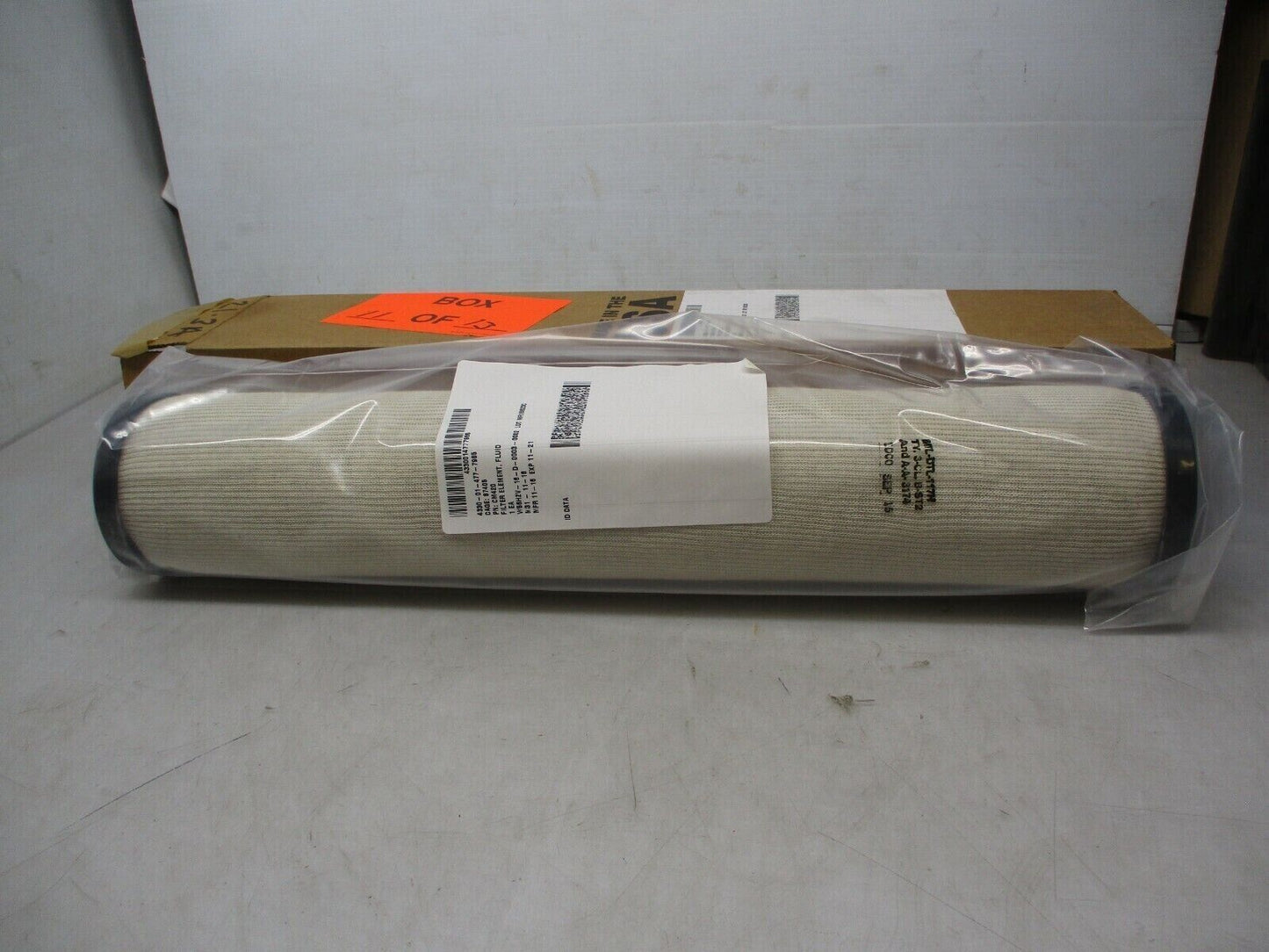 MIL-PRF-52308J 1-420MMA FLUID FILTER ELEMENT 4330-01-477-7985