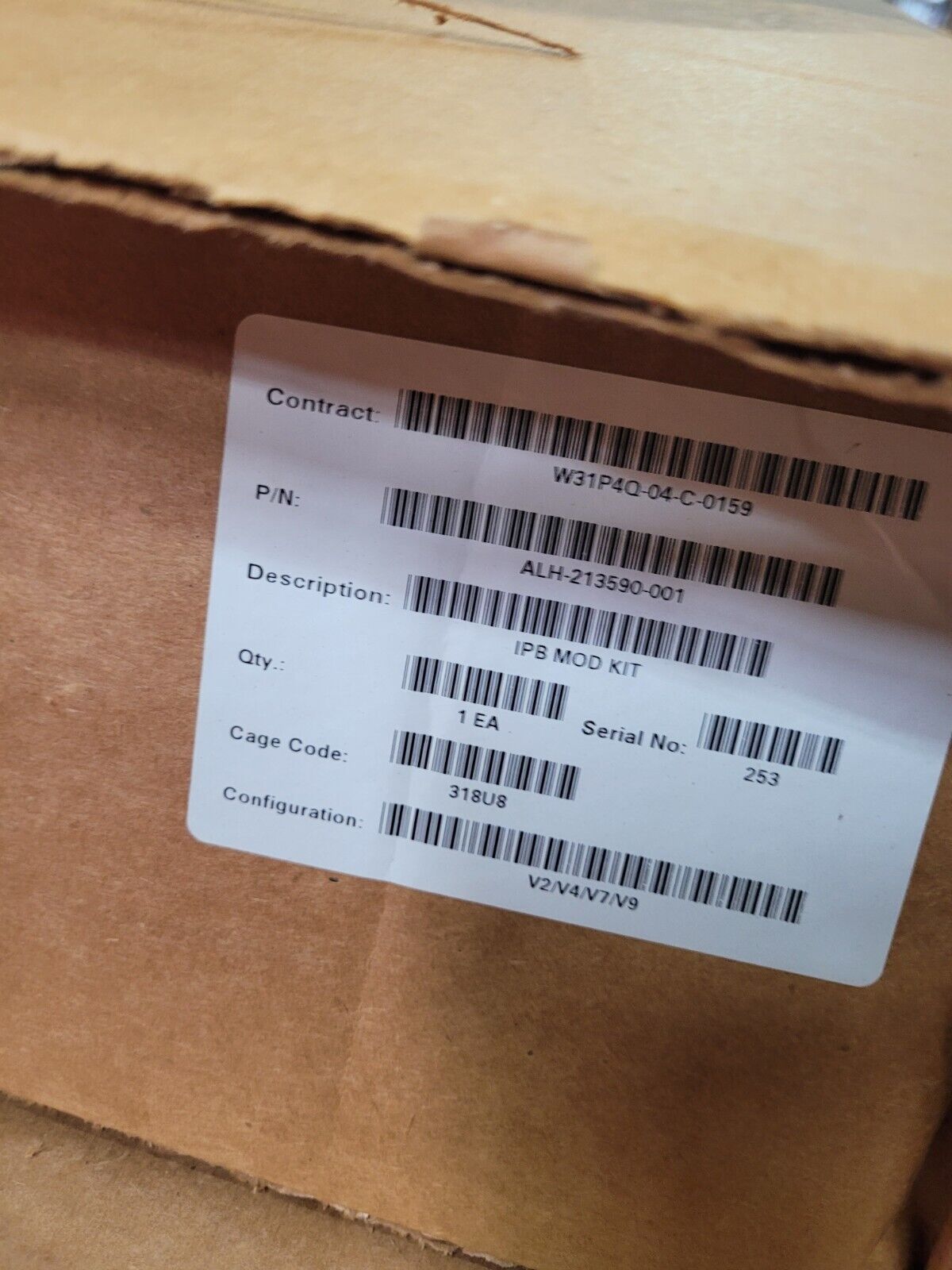 NORTHROP GRUMMAN ALH-213590-001 IPB/AC POWER INVERTER MODIFICATION KITS