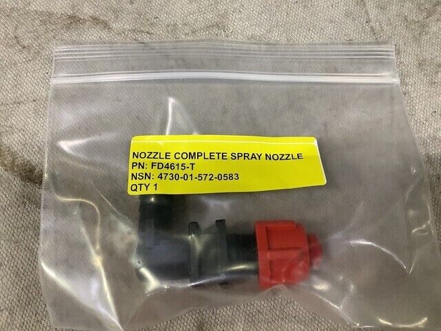 IVMMD RCV VEHICLE FD4615-T 3/8'' INK NOZZLE COMPLETE SPRAY TIP 4730-01-572-0583