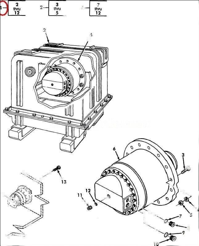 ARMORED BULLDOZER, Hydraulic ACTUATOR W/CONTAINER 57K1020 4810-01-337-8963