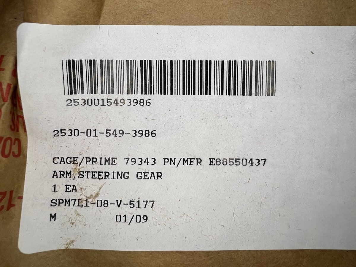 Steering Gear Arm E88550437 NSN 2530-01-549-3986 - photo 7