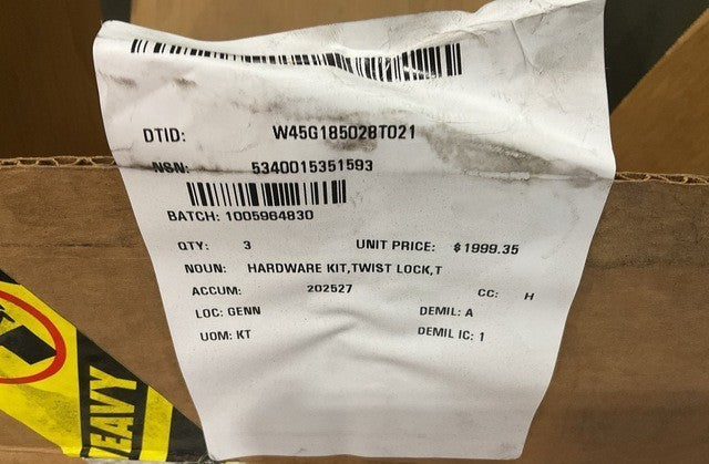 Twist-lock Repair Kit 14J1065 NSN 5340-01-535-1593 - photo 23