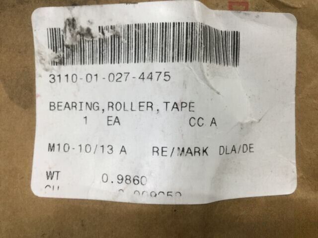 M998 HMMWV M1008 AA59649-330 UPPER GEAR HUB BEARING FF-B-187 3110-01-027-4475