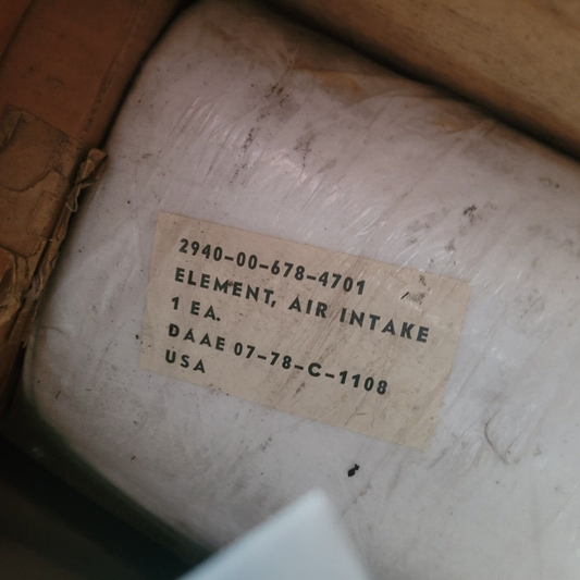 USGI MILITARY INTAKE AIR CLEANER FILTER ELEMENT 8762849 2940-00-678-4701