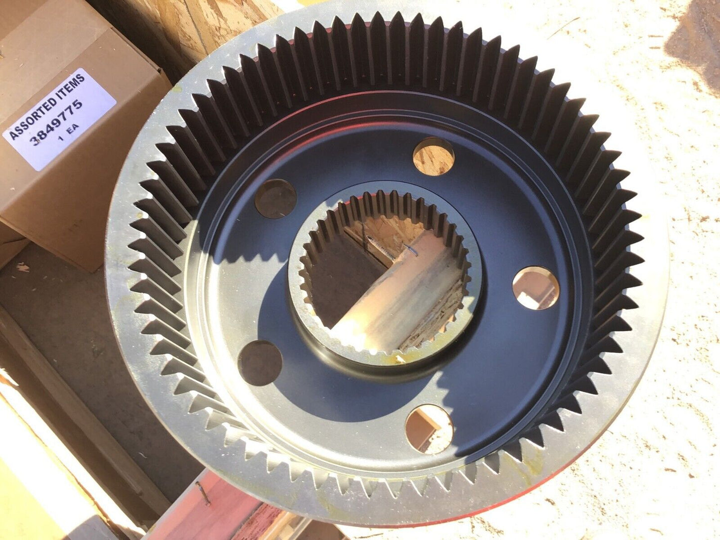 MRAP-MATV OSHKOSH 3869156 DRIVING-NONDRIVING WHEEL SPINDLE ASSY 2530-01-587-3478