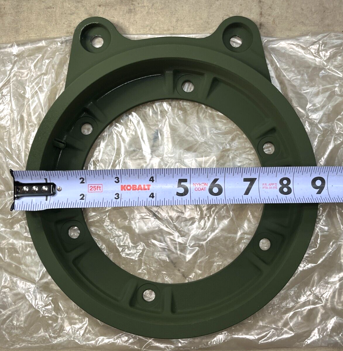 NEW M998 HMMWV 12339679-1 GREEN TOW MOUNT PEDESTAL ASSEMBLY 2590-01-189-9736