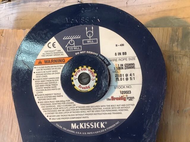 HEAVY DUTY MILITARY WINCH KIT FORCE PROTECTION 18K WINCH W/SNATCH BLOCK