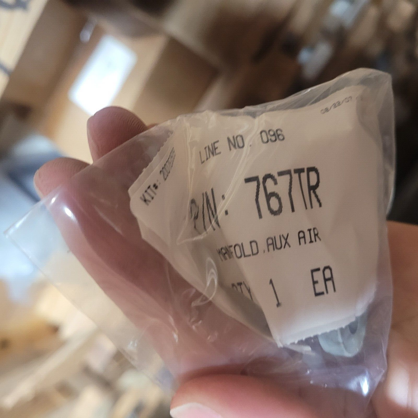 HEMTT MRAP-M-ATV 767TR AIR BRAKE MANIFOLD 1/4" 212322 2150123 4730-00-374-1766