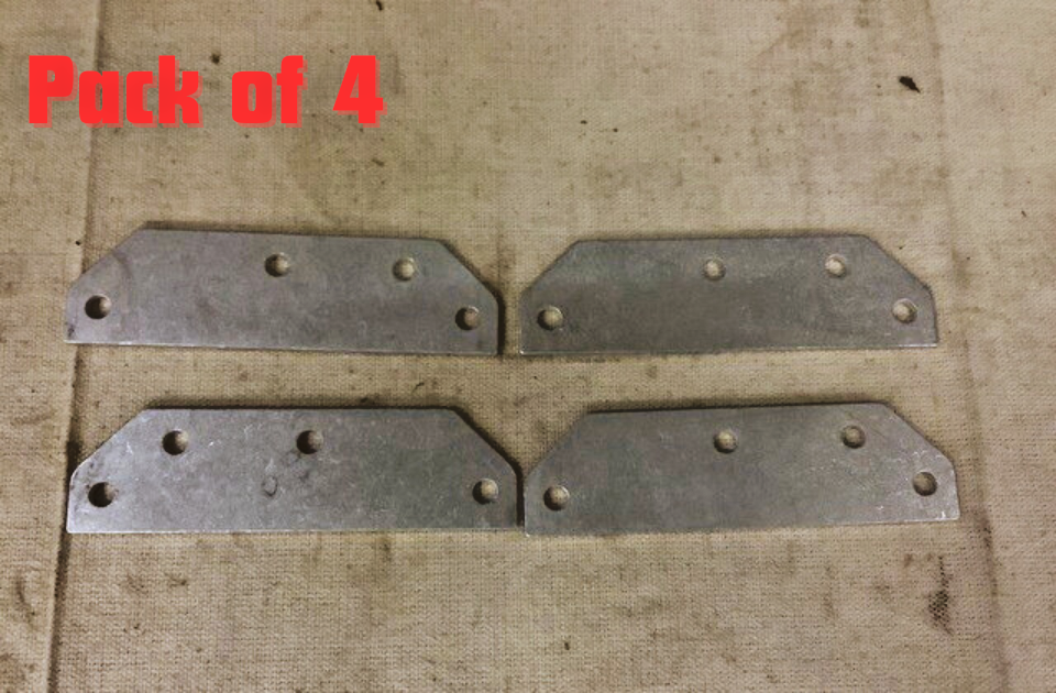 4EA M998 HMMWV X-DOOR ROTARY SPACER PLATE 5584299 12339381 5365-01-197-9383