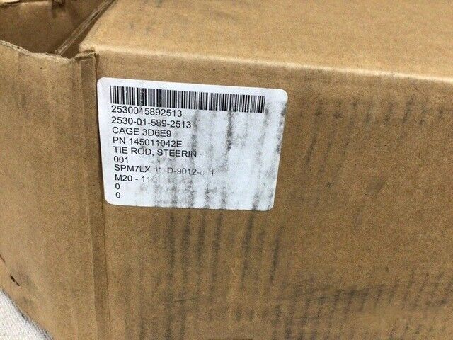 GENUINE MRAP  AXLETECH 145011042E STEERING TIE ROD 2530-01-589-2513