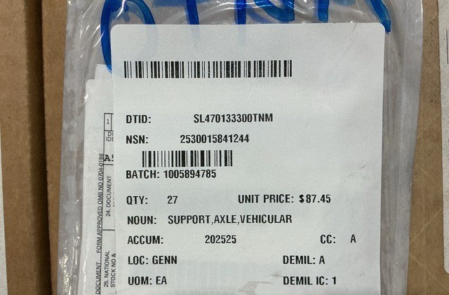Axle Support 3867465C1 NSN 2530-01-584-1244 - photo 5