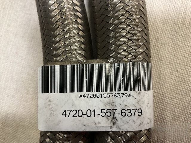 MILITARY MRAP BAE SYSTEMS R0069405 METALLIC HOSE ASSY CCH10347 4720-01-557-6379