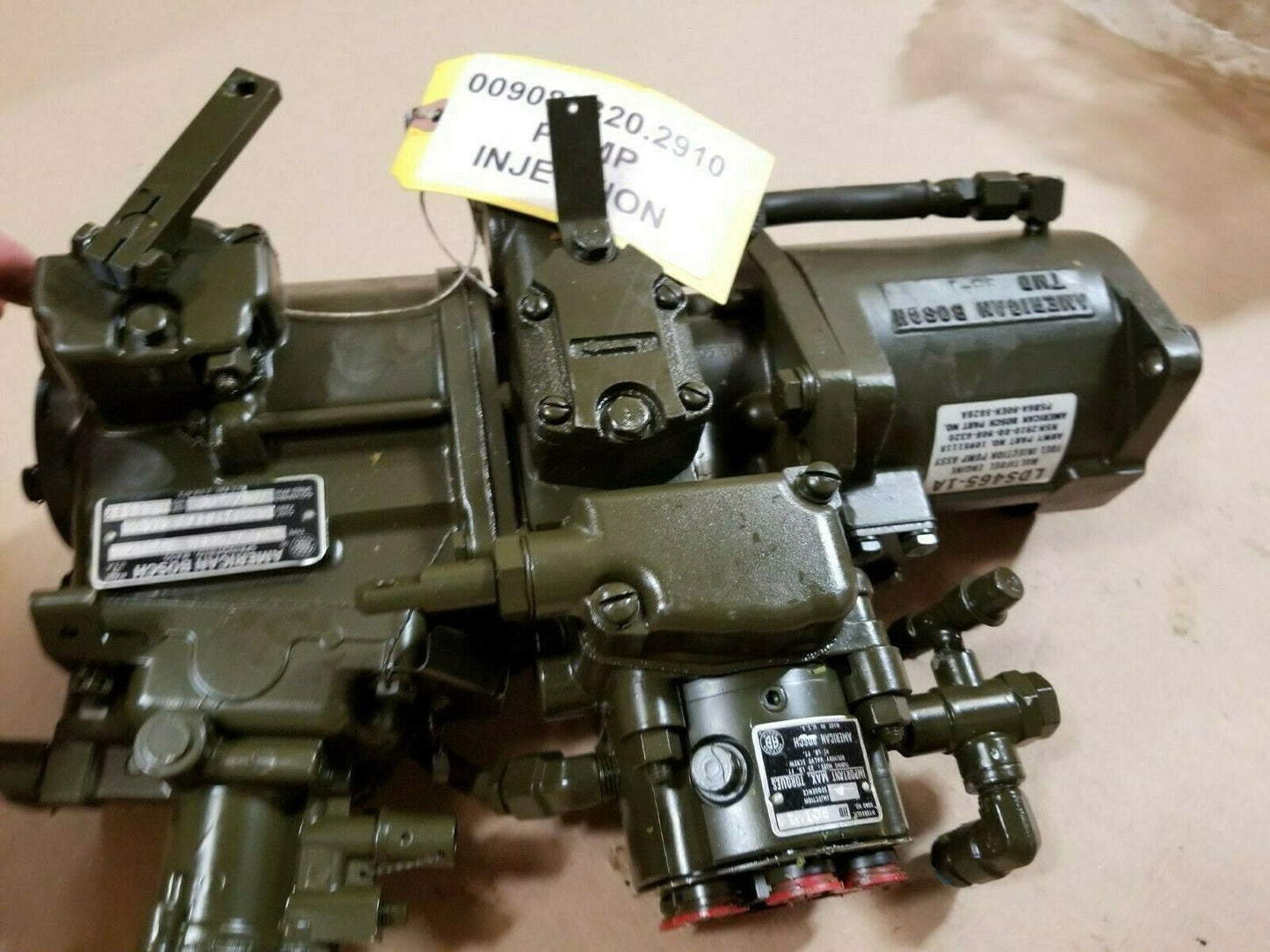 5 Ton LDS 465 Injection Pump M800 5 Ton Military Injection Pump 2910-00-908-6320
