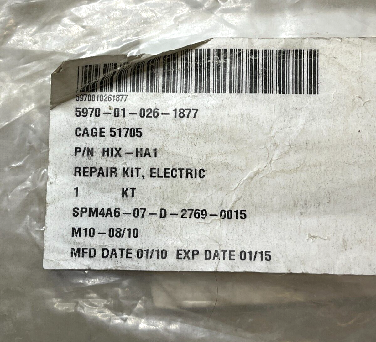 ICORALLY HIX-HA1 ELECTRICAL CABLE INSULATION REPAIR KIT FP301 5970-01-026-1877