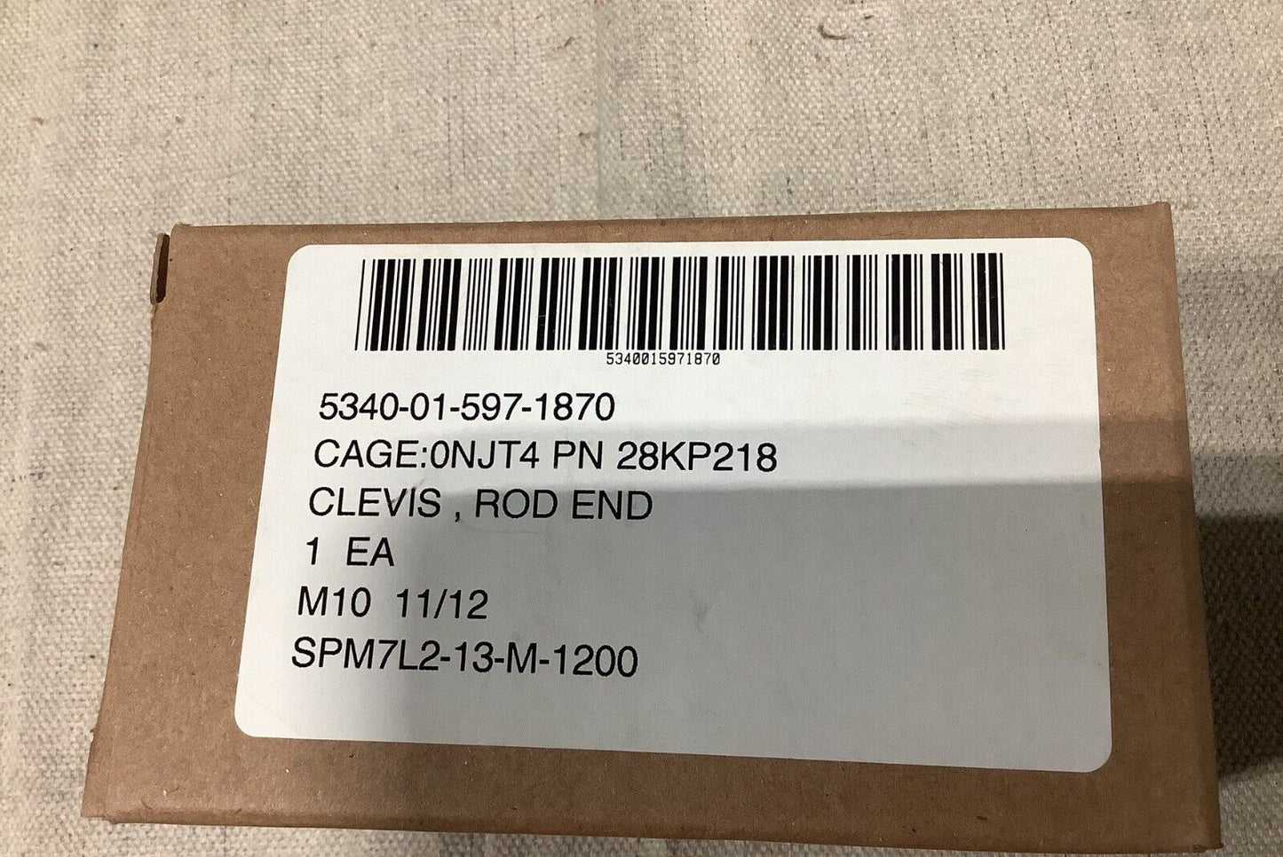 MILITARY MRAP M-ATV CLEVIS FITTING,MOUNT SIDE 0903232015-1 5340-01-597-1870