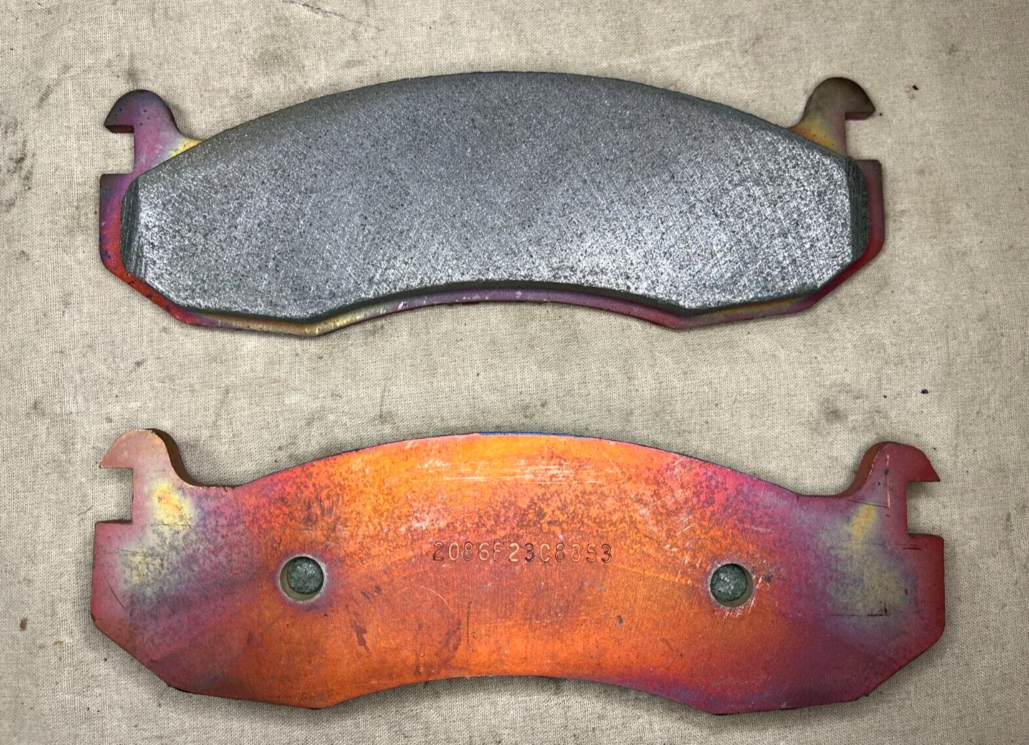 M998 HMMWV 57K3545 FRONT OR REAR AXLE BRAKE SHOE SET RCSK17215 2530-01-420-8025