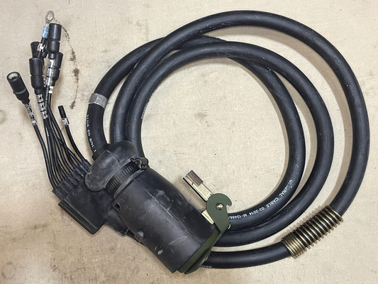 US Military 10891263-1 96 Inch Trailer Connector Cable ASSEMBLY 6150-01-167-6522