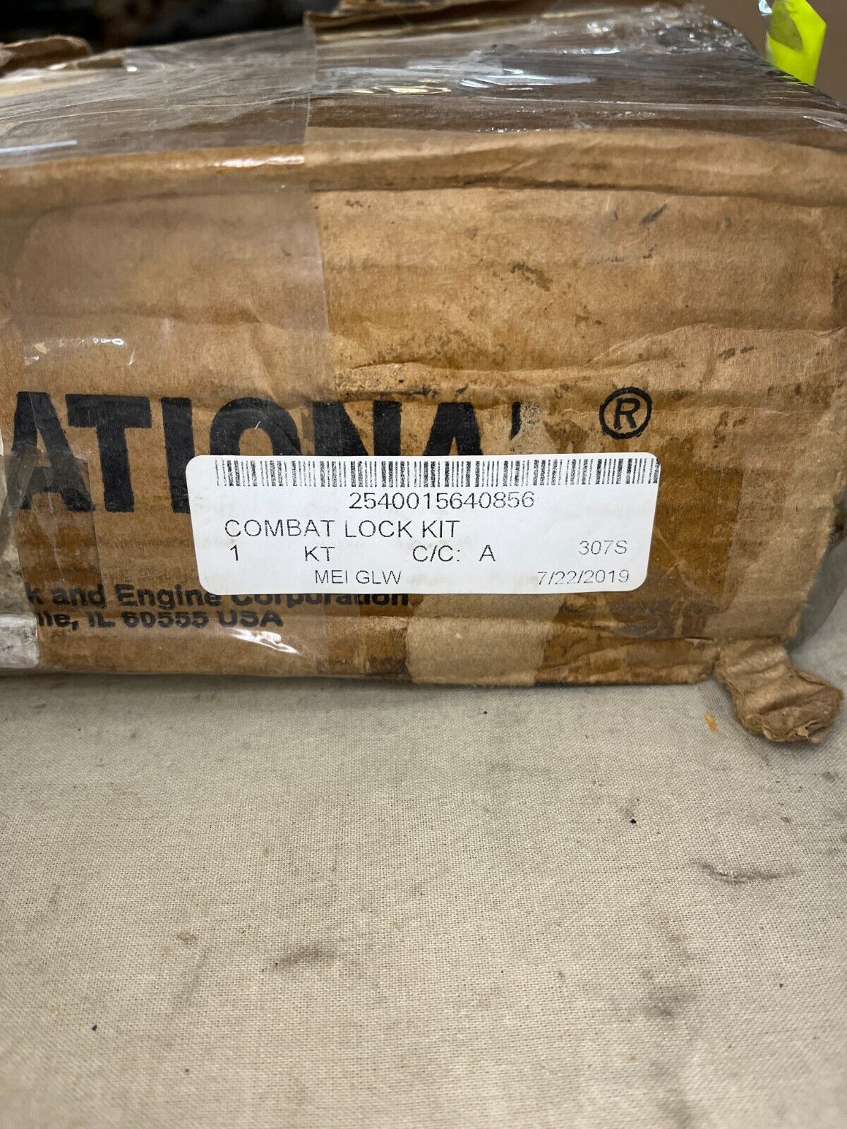 MRAP NAVISTAR DEFENSE 3113726C91L COMBAT LOCK DOOR KIT 2540-01-564-0856 NOS