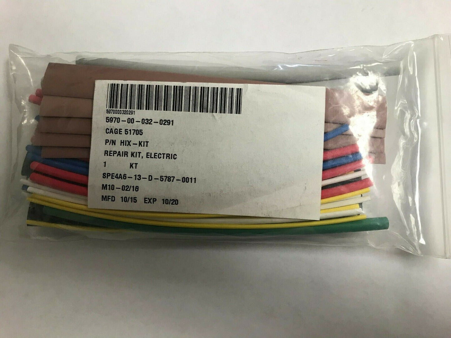 LGM-30 F-4 C/KC-135 M23053/5 ELECTRICAL CABLE INSU REPAIR KIT 5970-00-032-0291