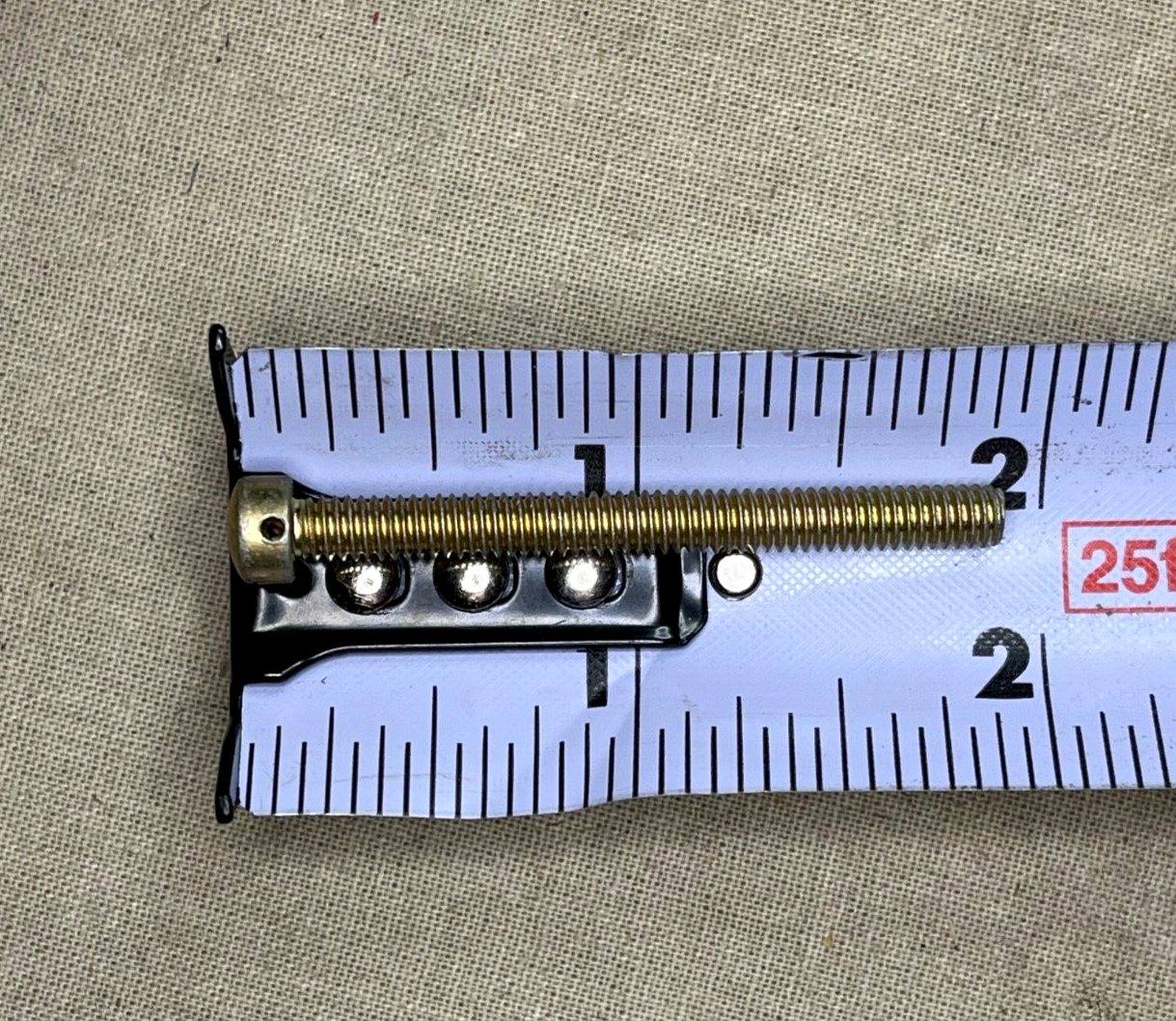 1EA HEAVY DUTY MS35265-52 AN500A8-28 1-3/4'' SCREW BOLT MACHINE 5305-00-151-0376