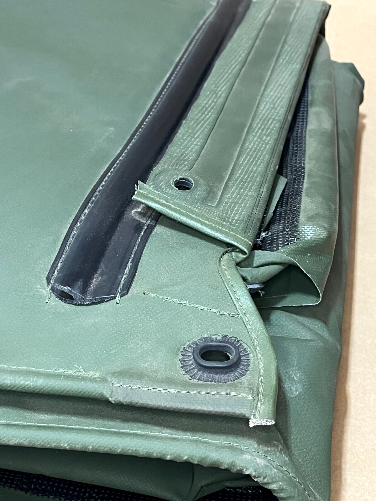 M998 HMMWV 12340736-7 SOFT ROOF VEHICULAR BODY FITTED COVER 2540-01-314-2786