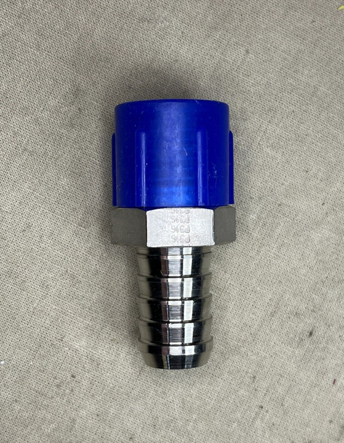 PARKER 8-8 B2HF-SS 1/2" BARB MALE PIPE HOSE STRAIGHT ADAPTER 4730-01-238-0179