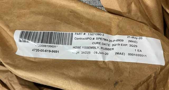Hose Assy 11671580-3 NSN 4720-00-619-9691 - photo 5