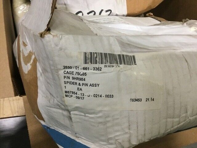 FIRE FIGHTING TRUCK OSHKOSH 9HR984 973744 BRAKE SPIDER 2530-01-661-3362