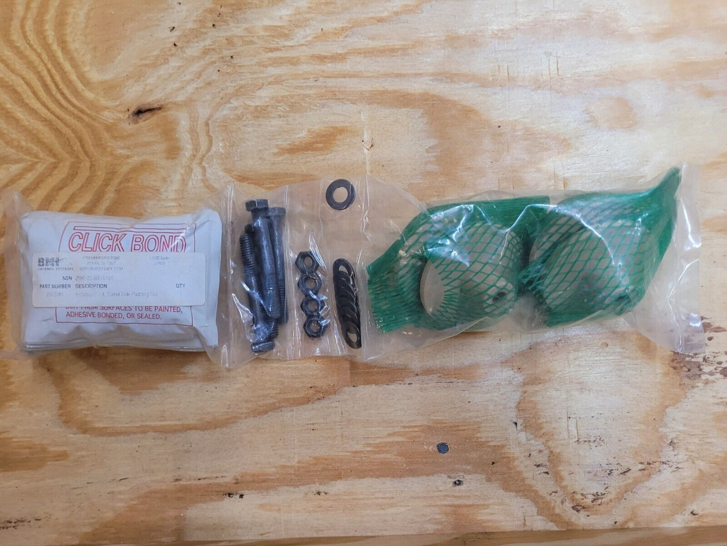 MRAP, M-ATV BMI 3181 TURRET SIDE PADDING SET INSTALLATION KIT 2590-01-600-0124