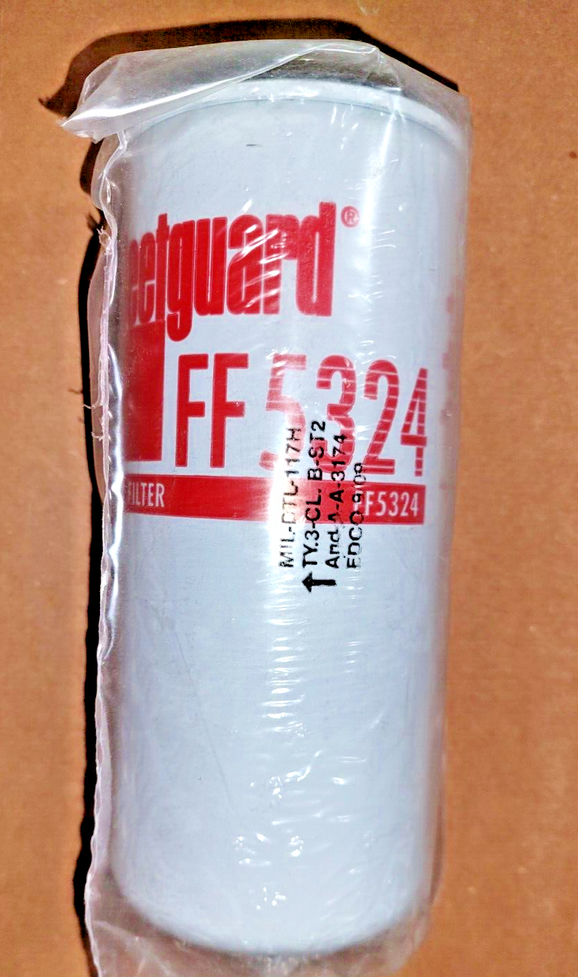 FLEETGUARD FF5324 2910 NONAIRCRAFT ENGINE FUEL FLUID FILTER 2910-01-576-4597