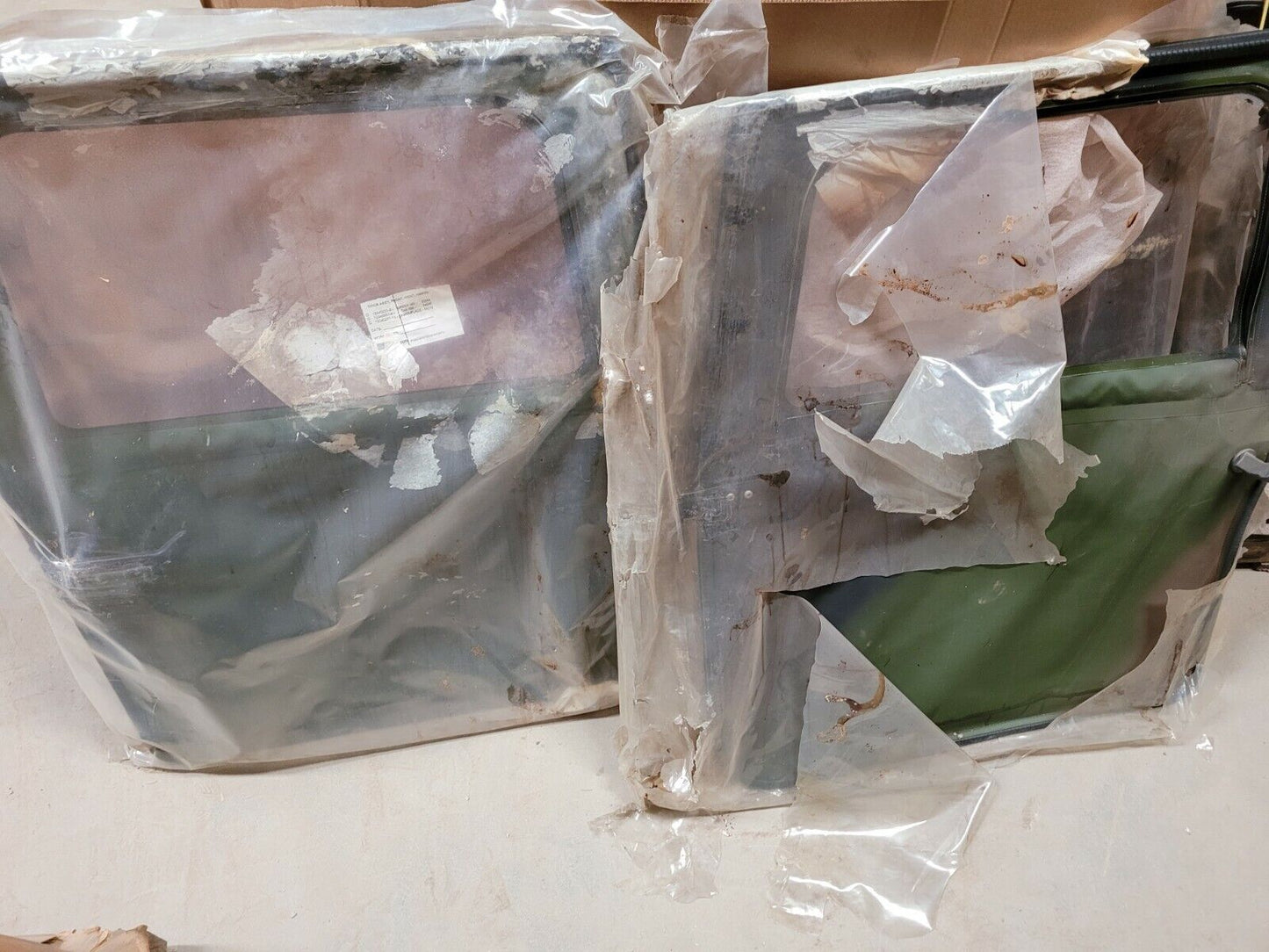 (6) Humvee M998 HMMWV Soft Top Door Lot of 6 Front LH AND RH M1114 Hummer