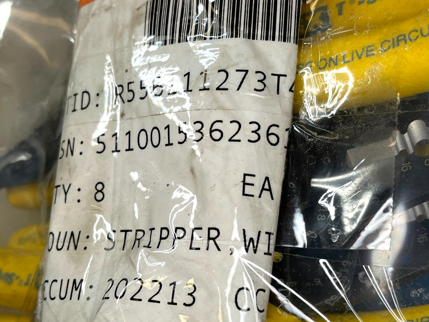 IDEAL REFLEX STRIPPER 45-418 8-16 AWG HAND WIRE STRIPPER 5110-01-536-2361 NOS