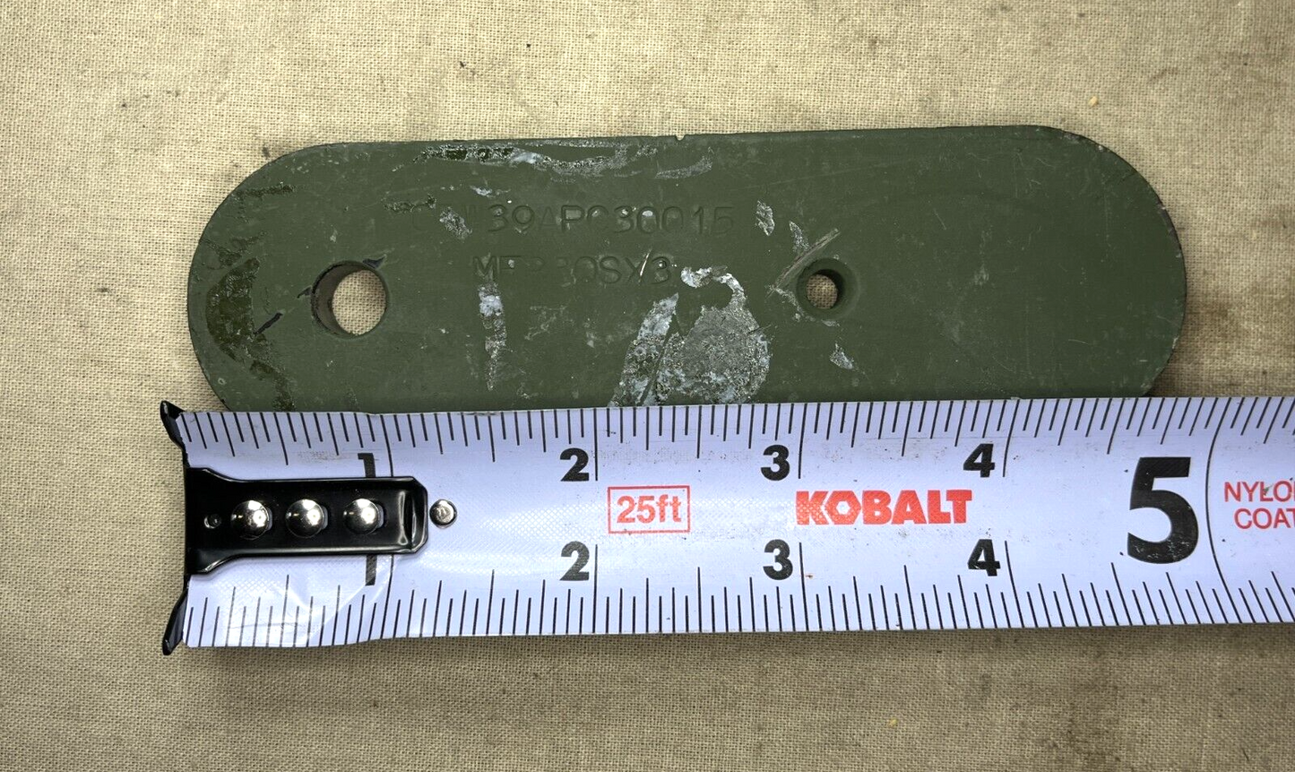 MILITARY FMTV APC30015 STEEL MOUNTING PLATE 5340-01-528-168 USA