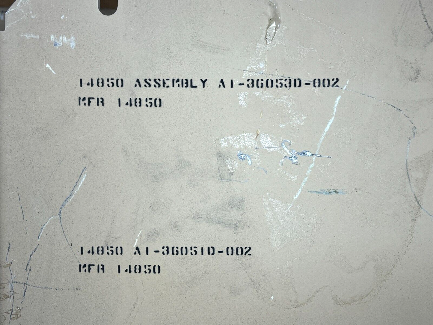 US MILITARY HMMWV A1-36053D-002 TAN MOUNTING BRACKET NSN 5340-01-559-4397