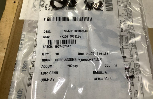 Hose Assy 1342411 NSN 4720-01-386-8254 - photo 5