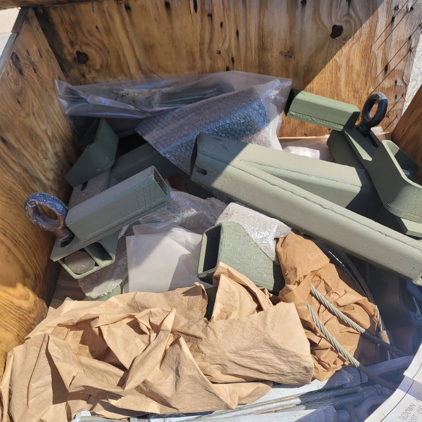 MILITARY MTV/LWB 5 Ton VEHICLE M1085 CARGO TIE DOWN KIT 57K1970 3990-01-463-9191