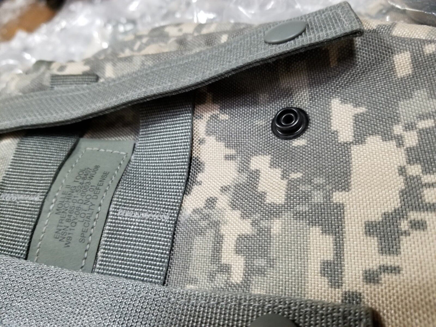 Entrenching Shovel Intrenching Trifold Folding E-tool CASE MILITARY