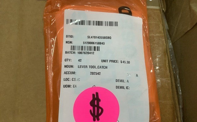 Catch Lever Tool 10882857 NSN 5120-00-615-8843 - photo 4