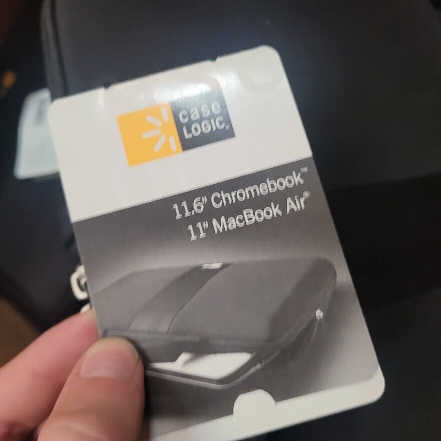 CASE LOGIC 11" APPLE MACBOOK AIR HARD PROTECTIVE CASE 11.6" CHROMEBOOK QNS-111