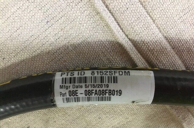 MRAP-RG-33 19" L NONMETALLIC HOSE ASSEMBLY 08E-08FA08FB019 4720-01-615-8235