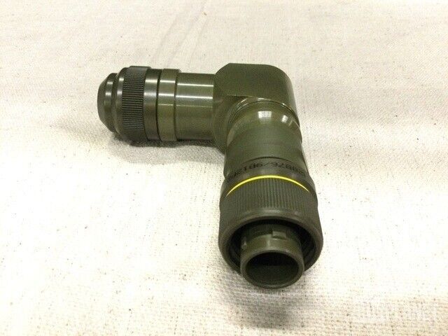 MILITARY ELECTRICAL CONNECTOR PLUG FIBER OPTIC ASSEMBLY M28876/9-B12P2