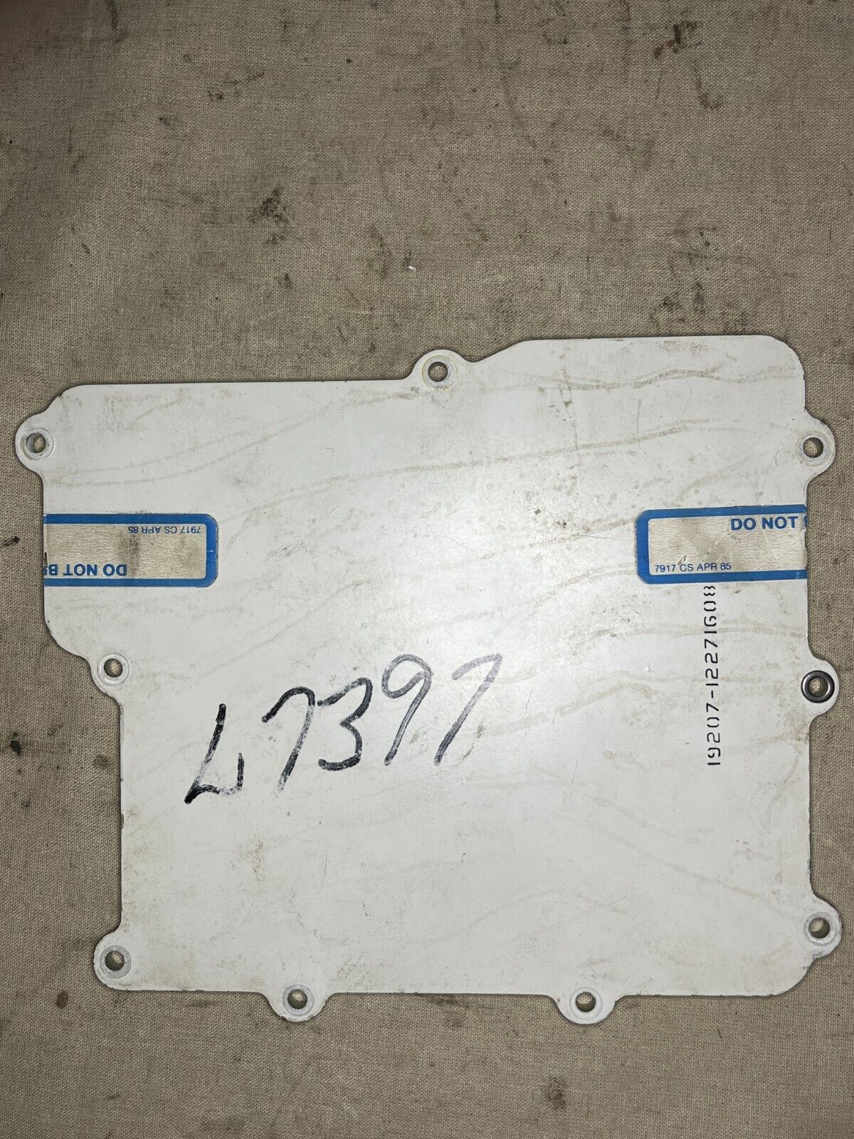 USGI MILITARY SUPPORT HOUSING COVER ASSEMBLY 9376147 1240-01-275-0071 NOS