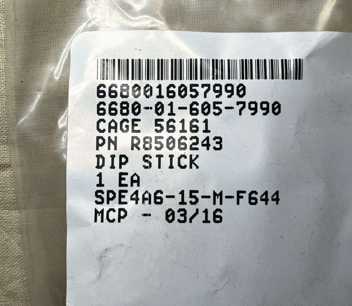 RG-31 MRAP, MMPV R8506243 LIQUID LEVEL GAUGE ROD DIPSTICK 6680-01-605-7990 USA