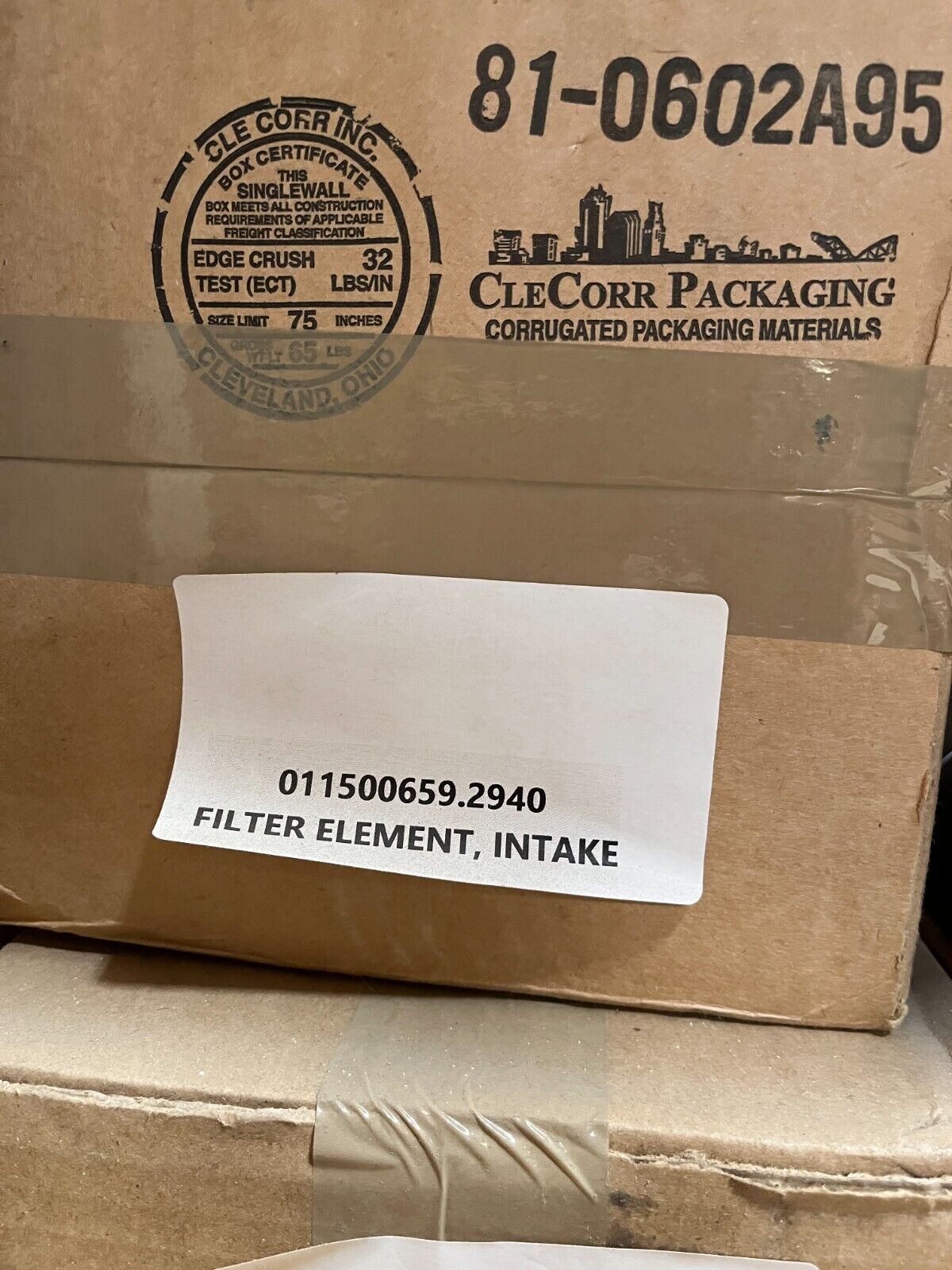 HEMTT M977 INTAKE AIR CLEANER FILTER ELEMENT W-250D49 2AL607 2940-01-150-0659