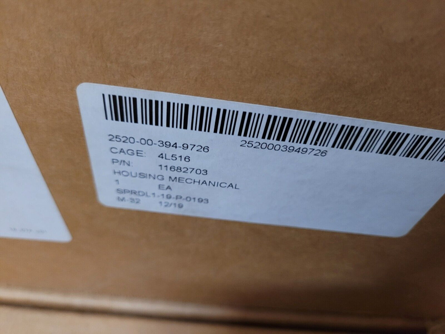 M48A5/M60A1 M88/M74 11682703 DIESEL ENGINE BLOCK, DRIVE HOUSING 2815-00-394-9726