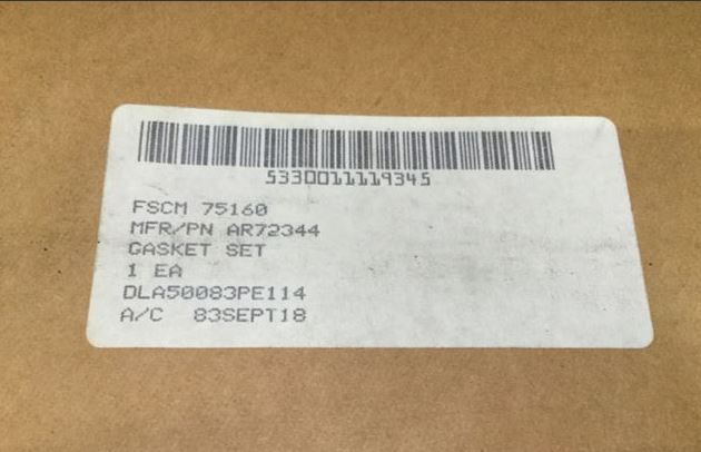 5330011119345 John Deere AR72344 Gasket Sets RE7416 AR72344