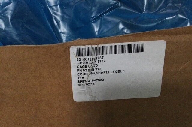 GENUINE REXNORD HANSON 52 SIZE 312 FLEXIBLE SHAFT COUPLING 3010-01-217-3737